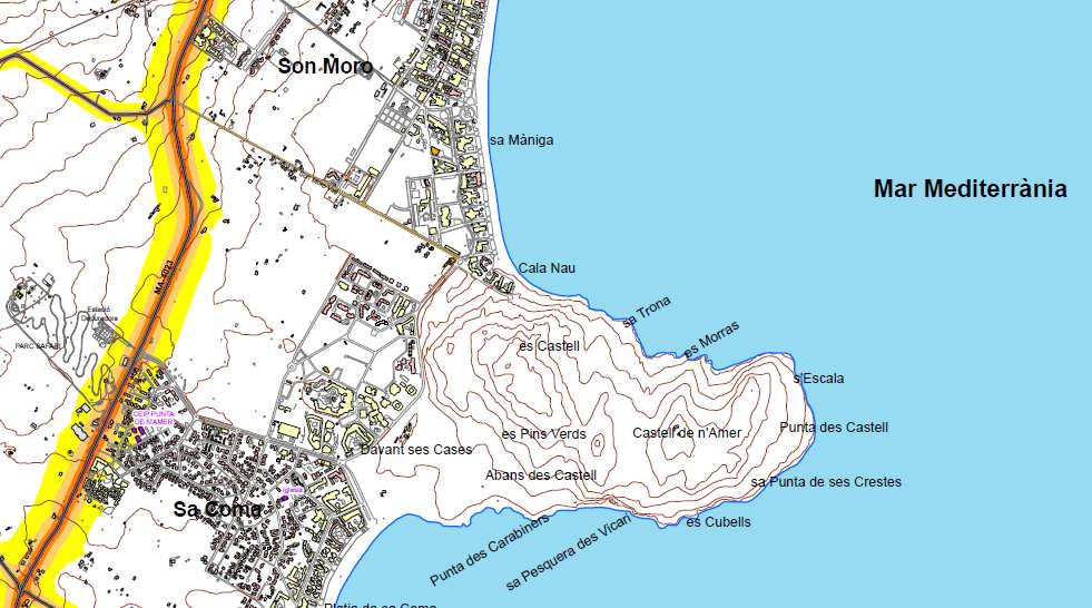 Noise Maps – Sant Llorenç des Cardassar Municipality (Mallorca